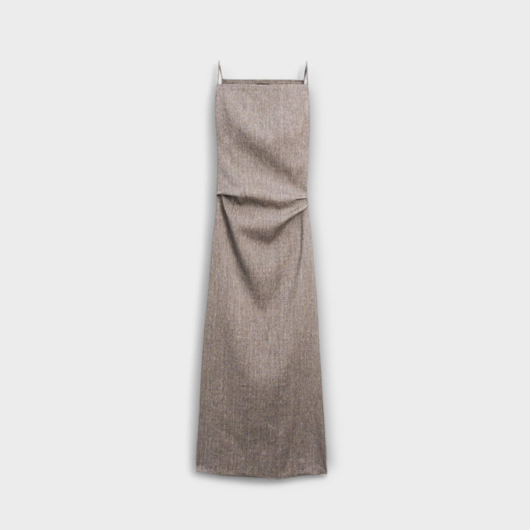 Elise | Linen Blend Maxi Dress