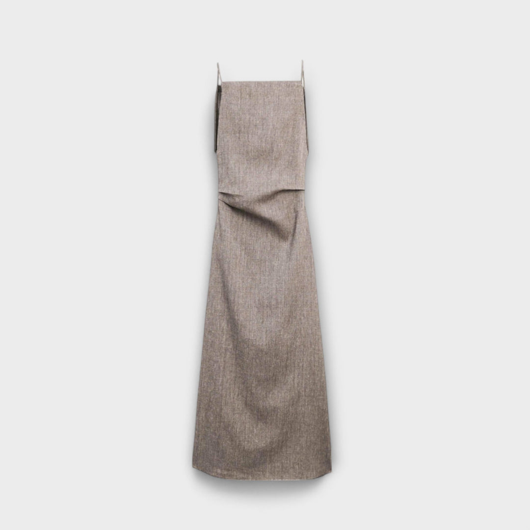 Elise | Linen Blend Maxi Dress