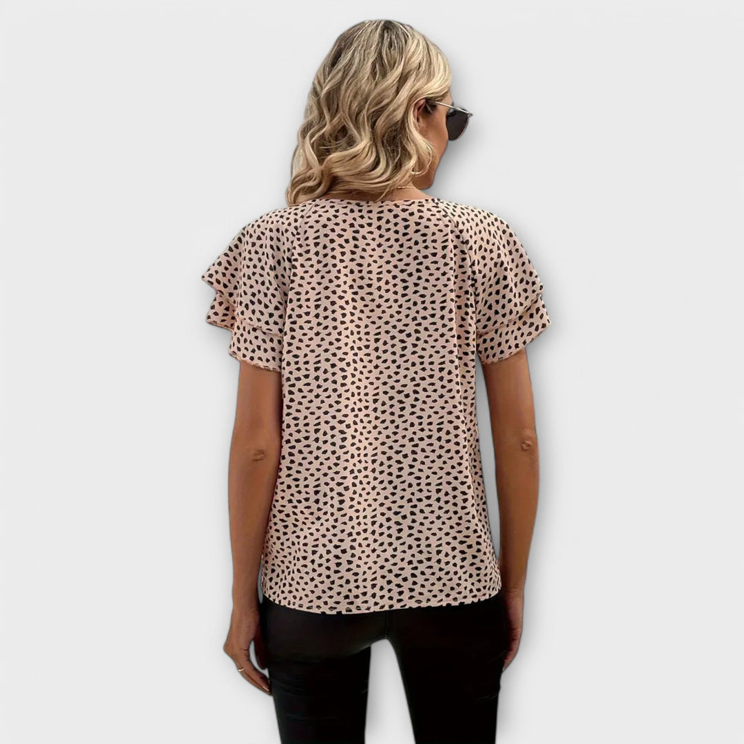 Louise | Blouse With Full Print