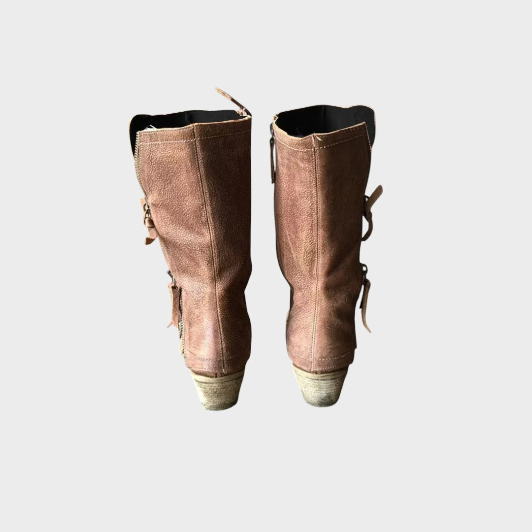 Willow | Vintage Mid-Calf Boots