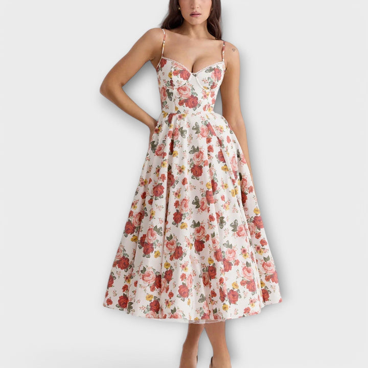 Sarah | Corset Detail Summer Dress