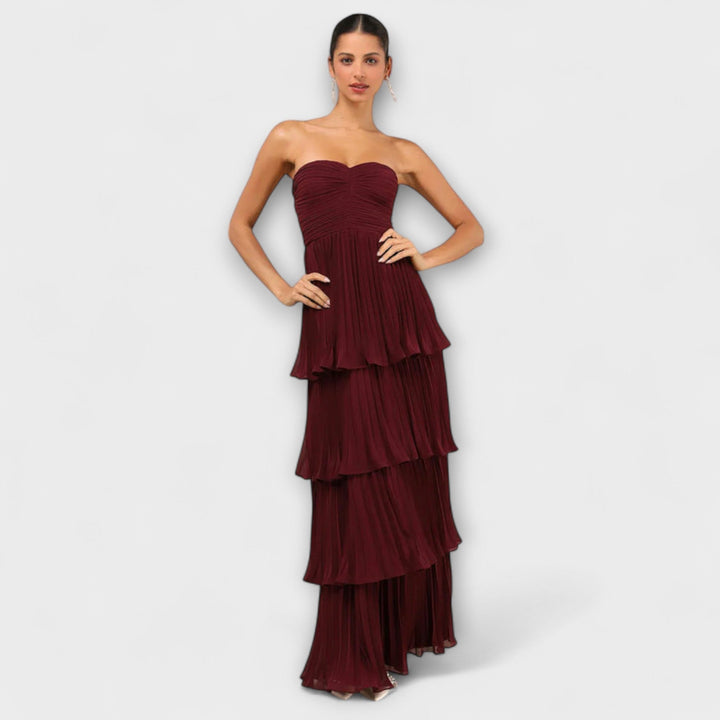 Gloria | Strapless Maxi Dress