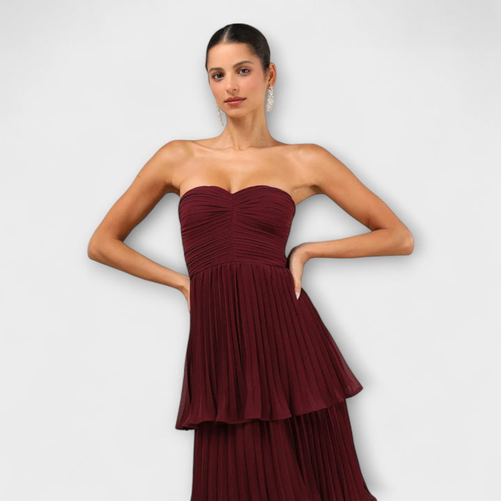 Gloria | Strapless Maxi Dress
