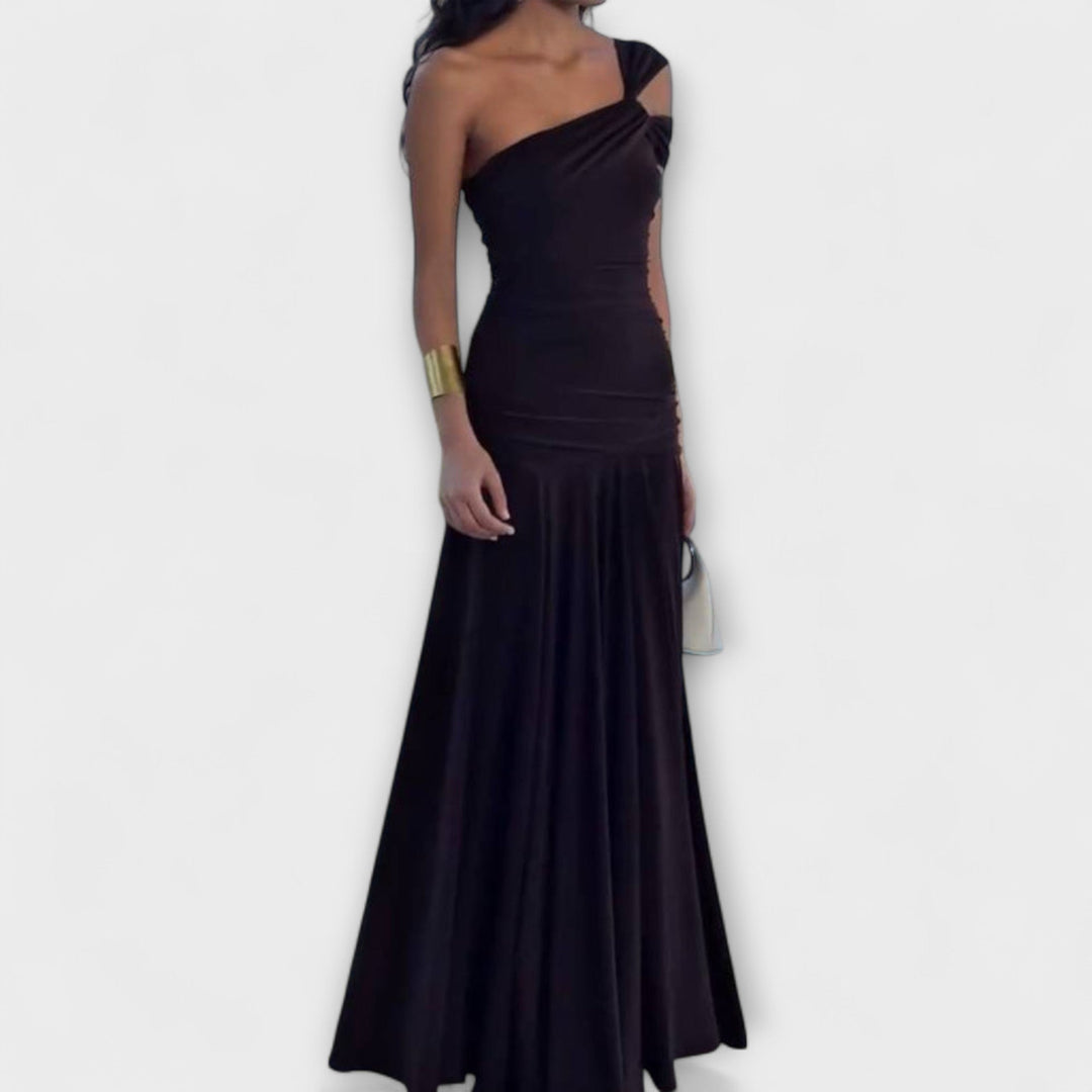 Fiona | Off-Shoulder Maxi Dress