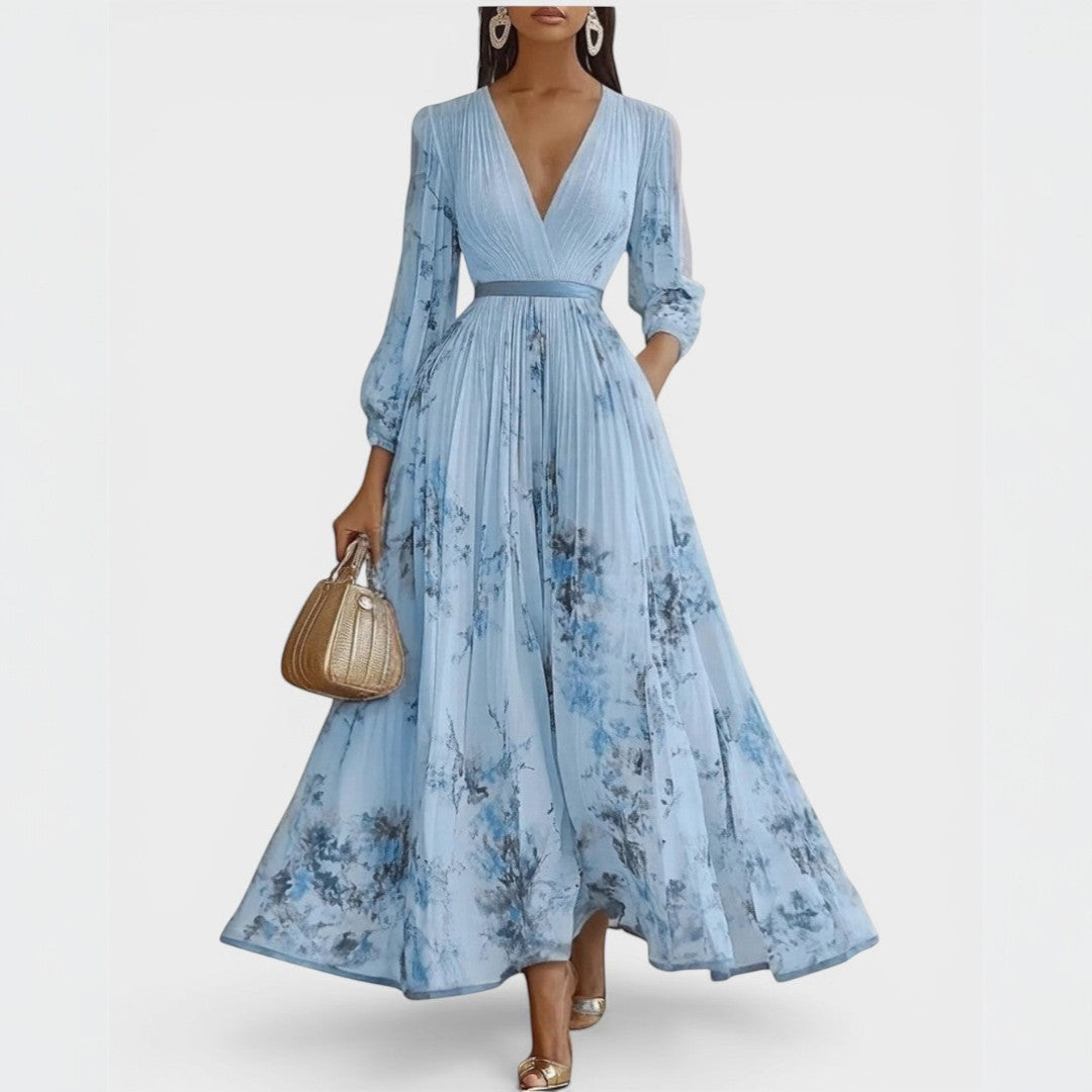 Rose | Elegant Pleated Dress