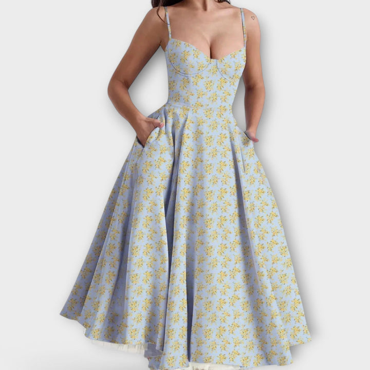 Sarah | Corset Detail Summer Dress