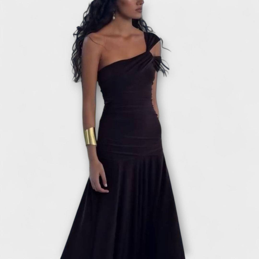 Fiona | Off-Shoulder Maxi Dress