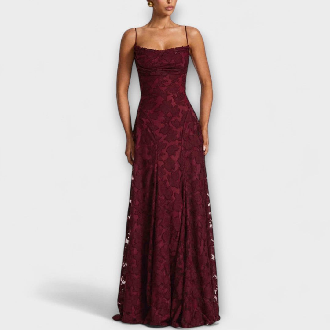 Linda | Floral Maxi Dress