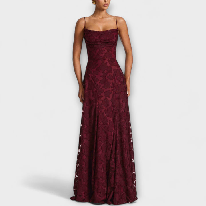 Linda | Floral Maxi Dress
