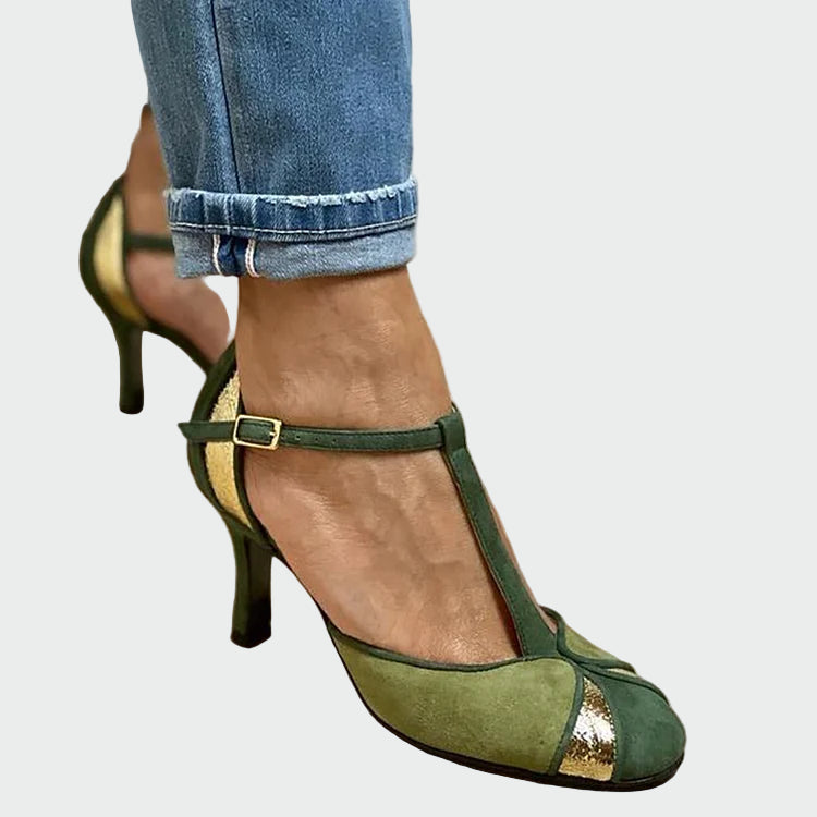 Sára Elegant High Heels with Strap Modern Style Comfort