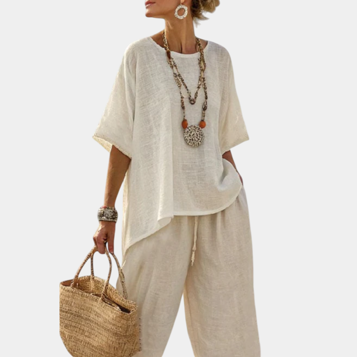 Beatrice | Essential Comfortable Top and Wide Trousers