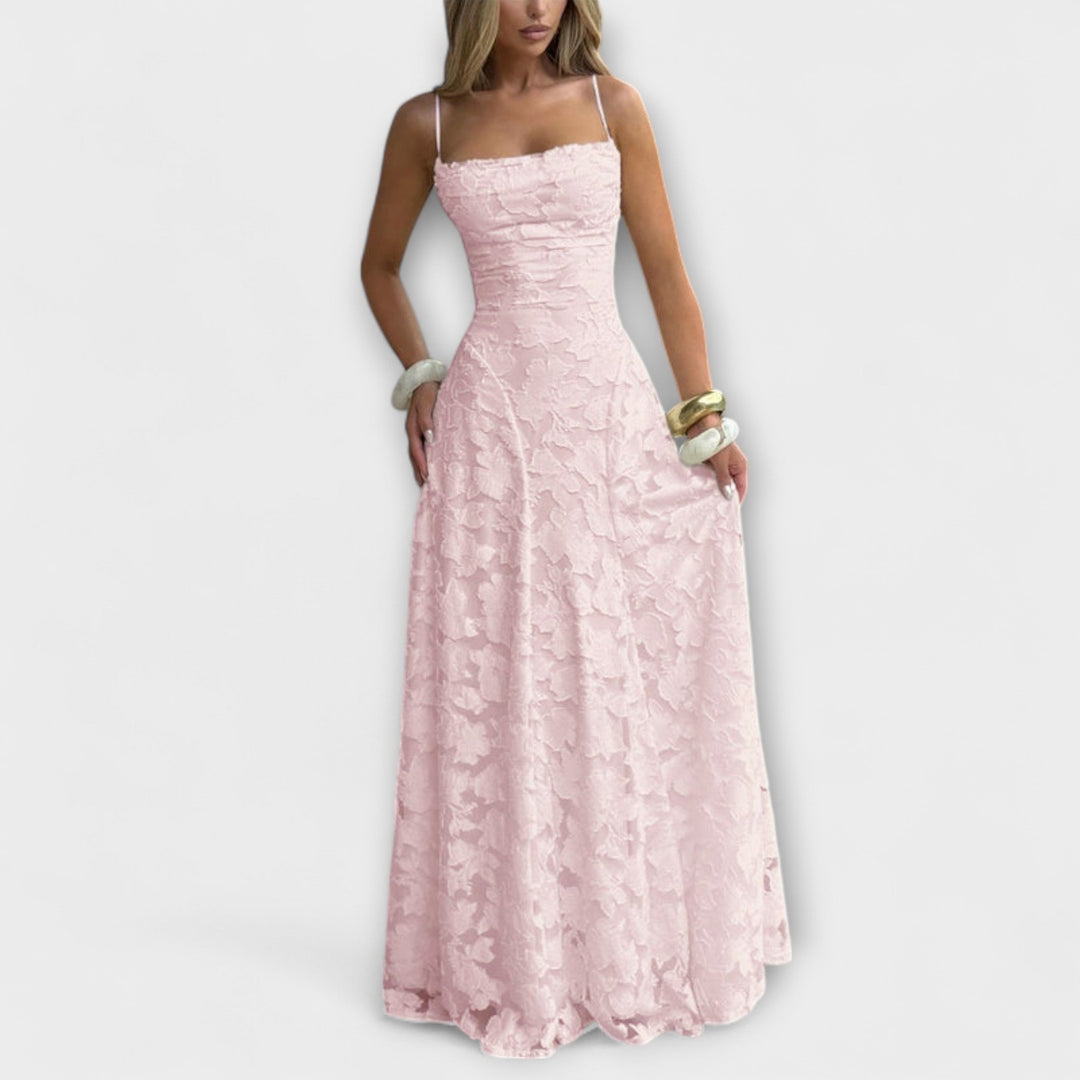 Valerie | Jacquard Maxi Dress