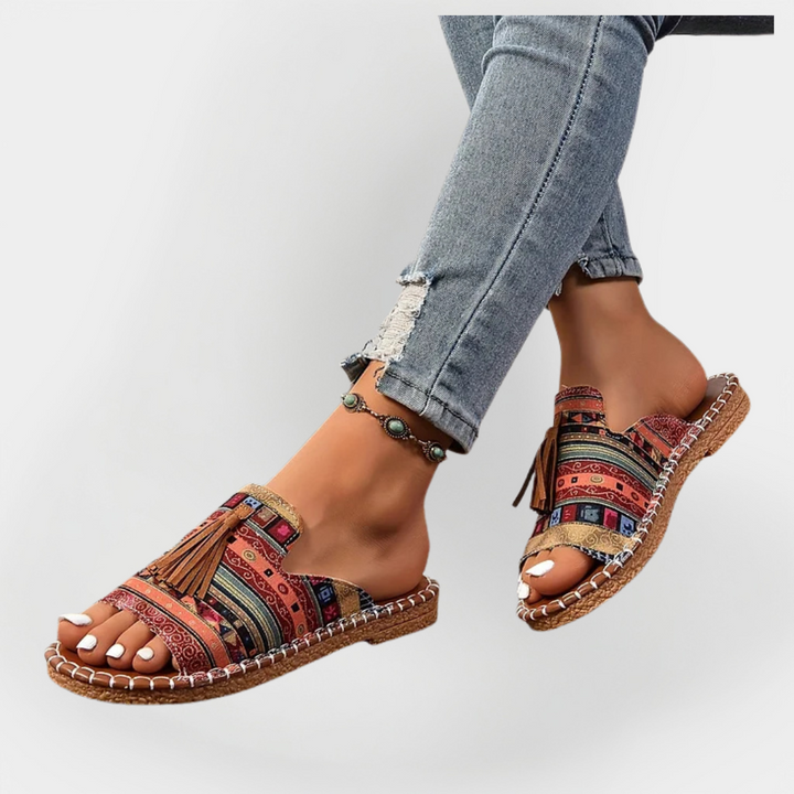 Impressive Handmade Sandals with Fringes