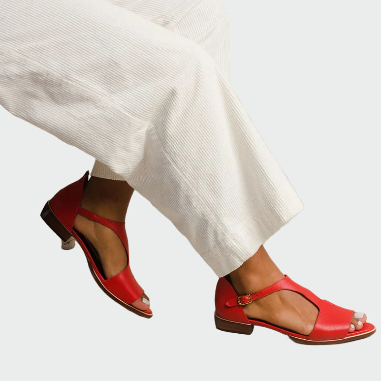 Adéla Sophisticated Open Low Sandal