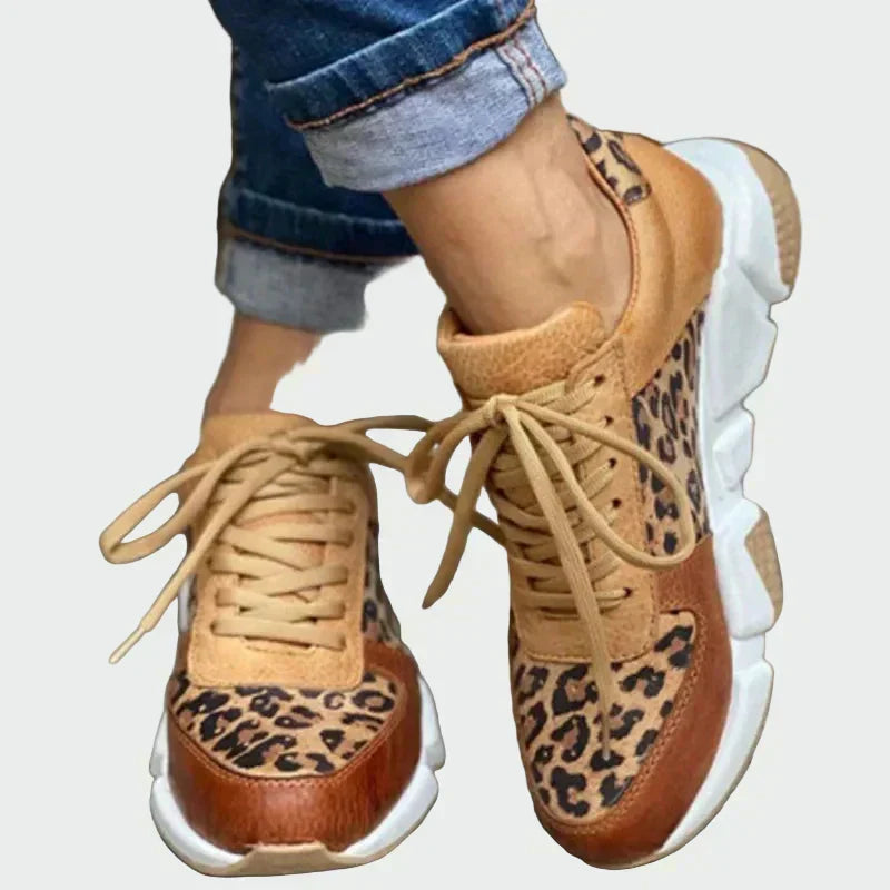 Jasmine | Patterned Woven Sneakers