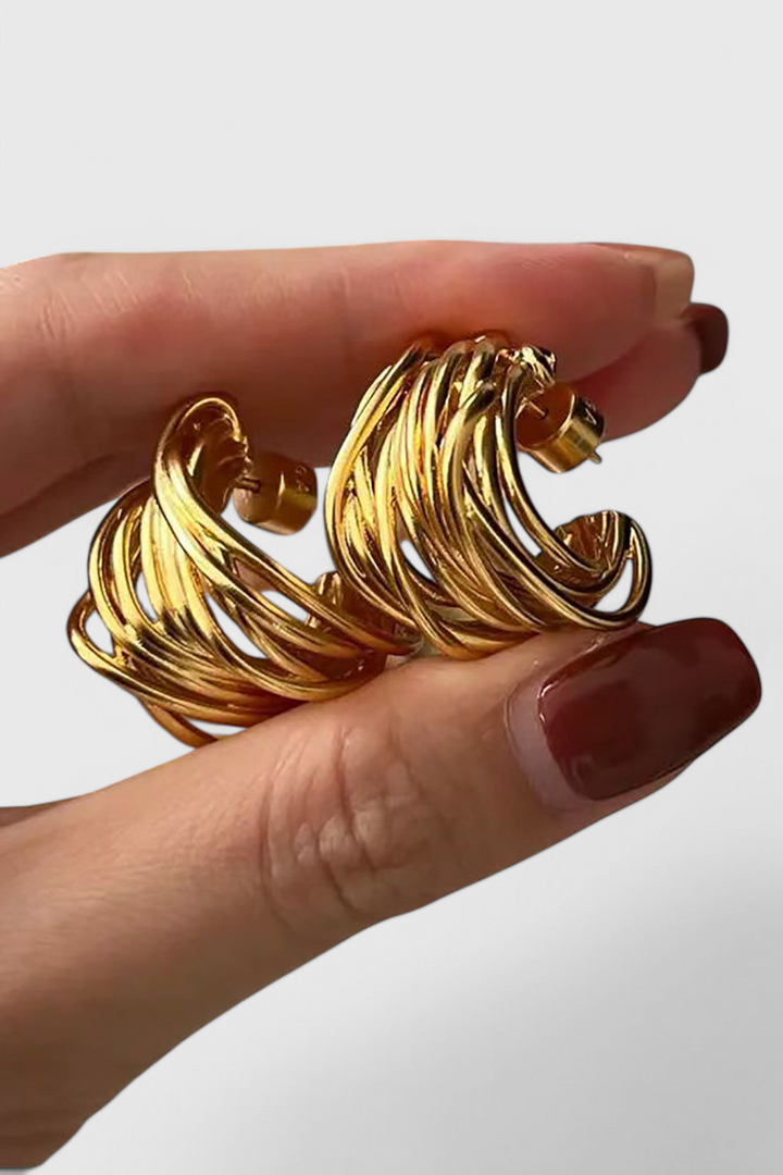 C-shaped Earrings