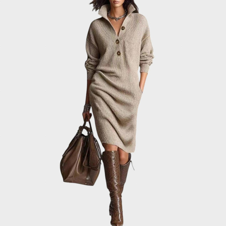 Olivia | Warm Knitted Dress