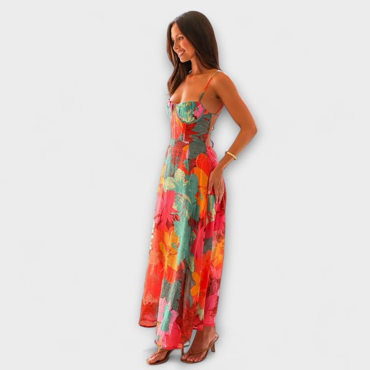Holly | Elegant Floral Dress