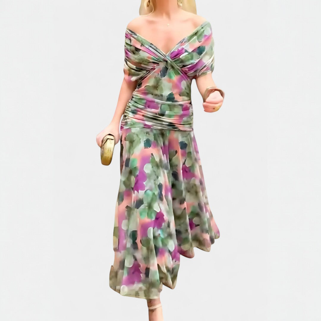 Miranda | Floral Long Dress