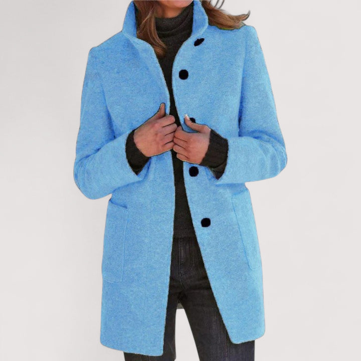Amina™ | Classic Wool Blend Coat