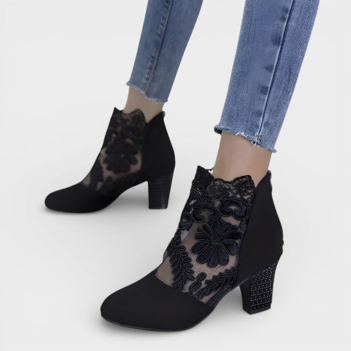 Ivana | Comfortable Orthopaedic Heeled Shoes