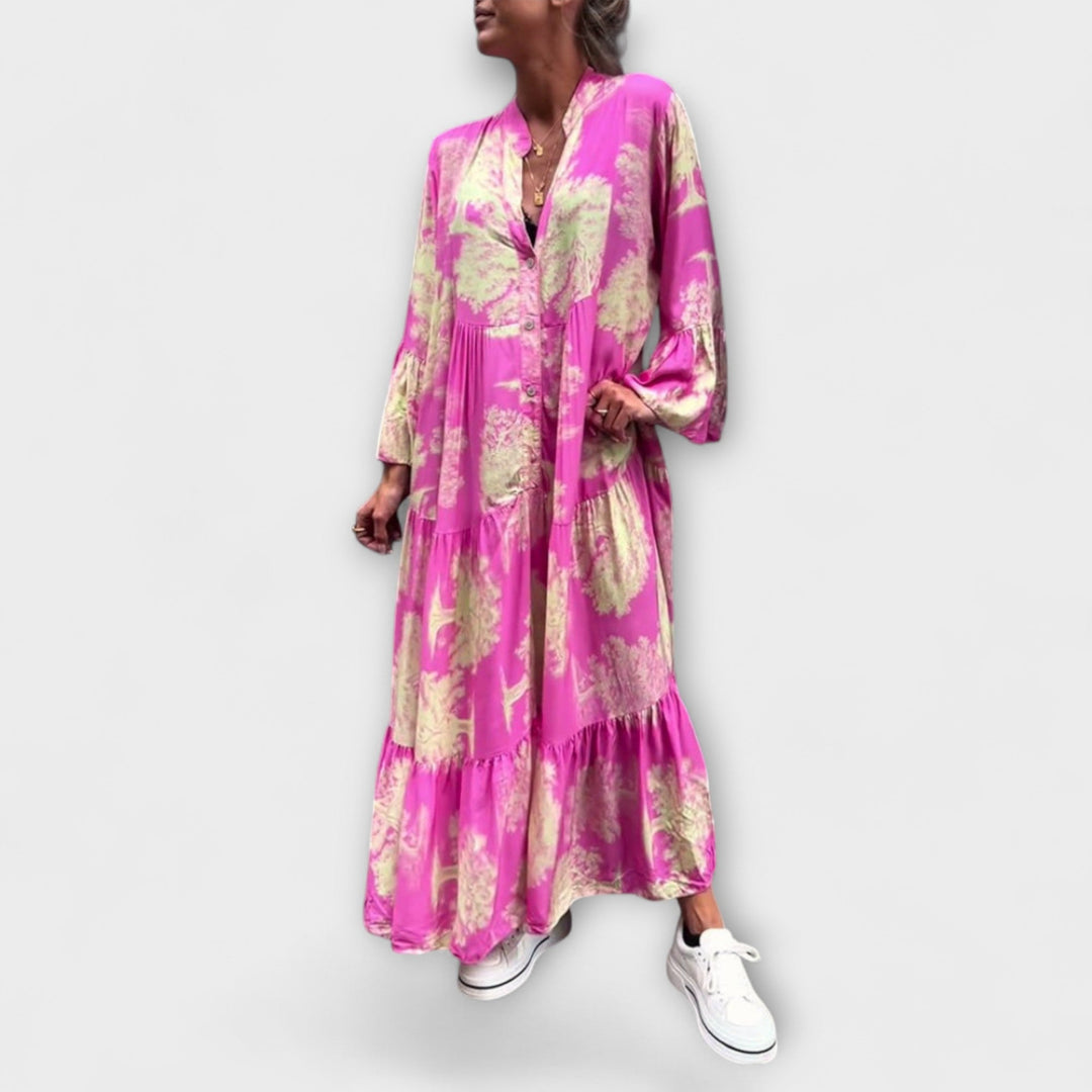 Ashley | Floral Maxi Dress