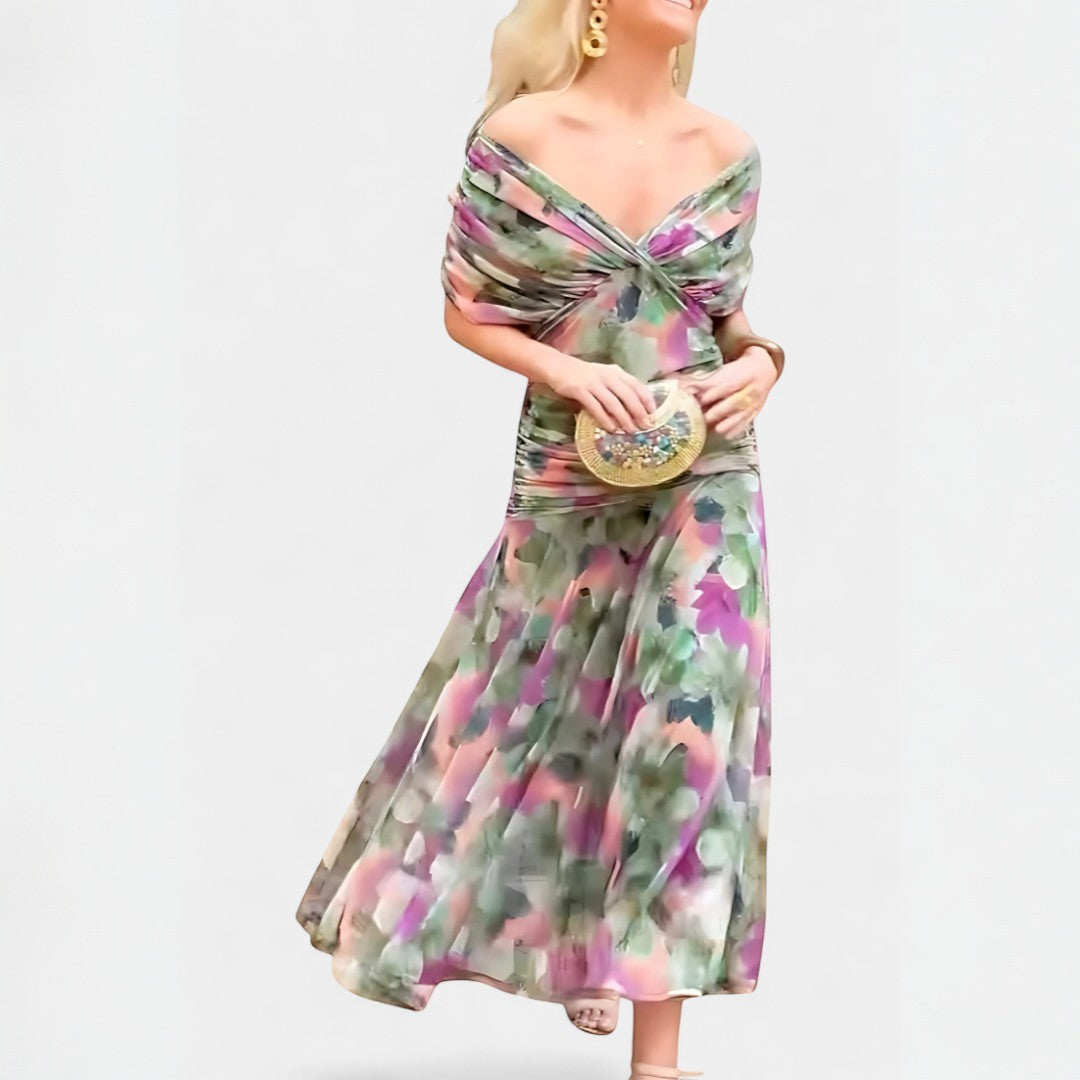 Miranda | Floral Long Dress