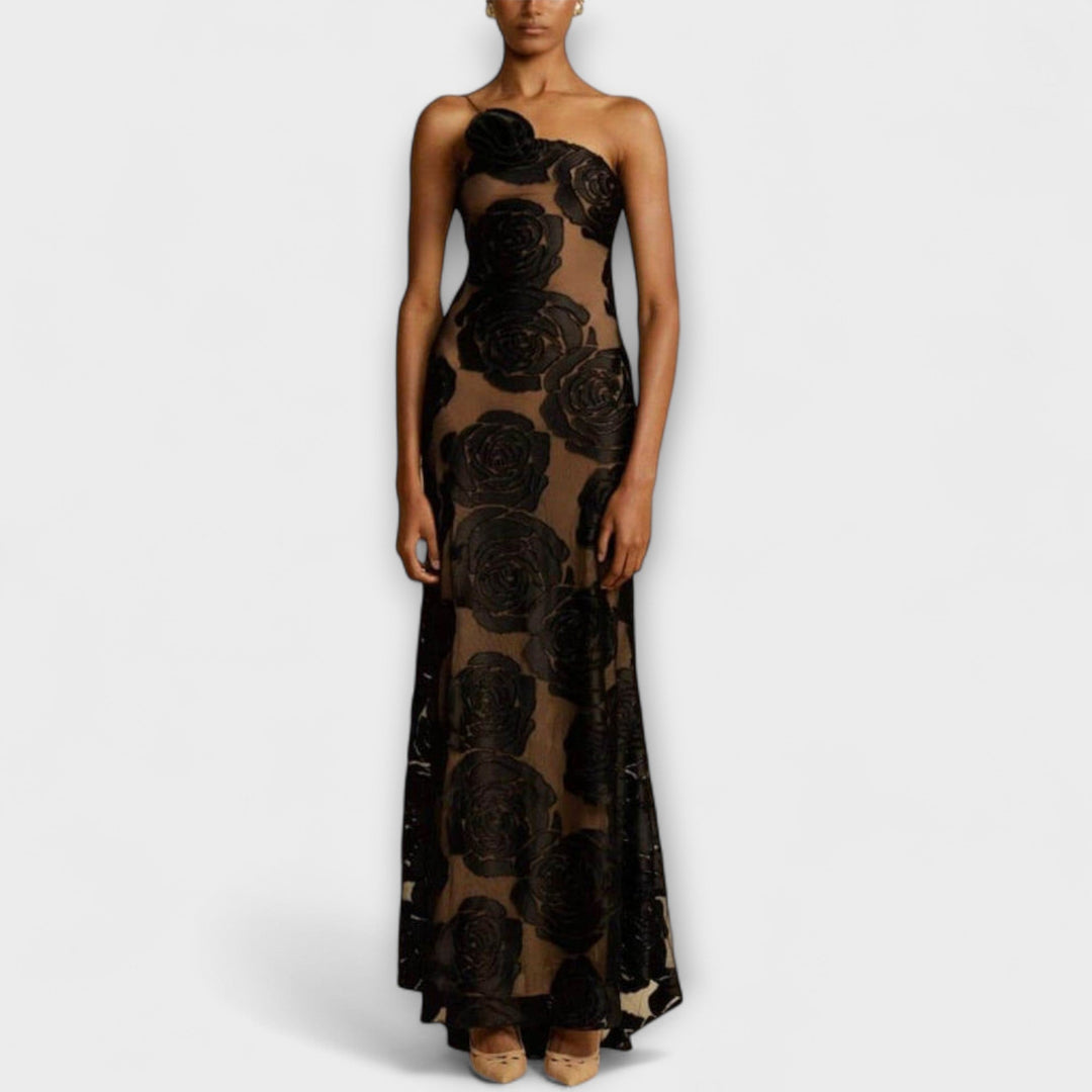 Leah | Floral Maxi Dress