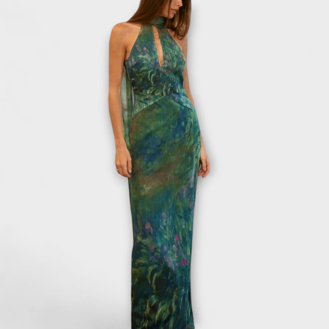 Ellen | Floral Print Maxi Dress