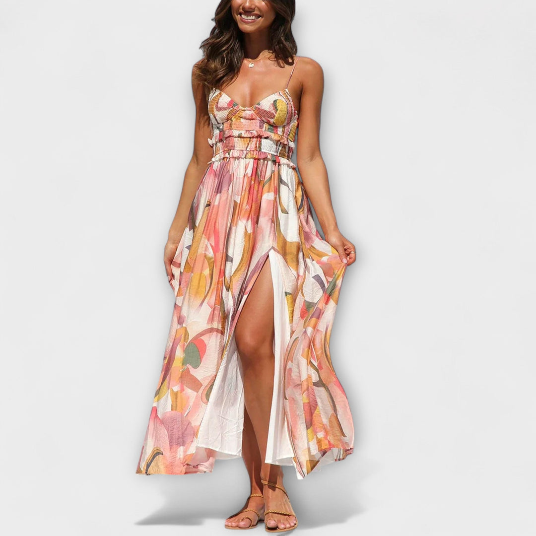Amelia | Elegant Printed Garment