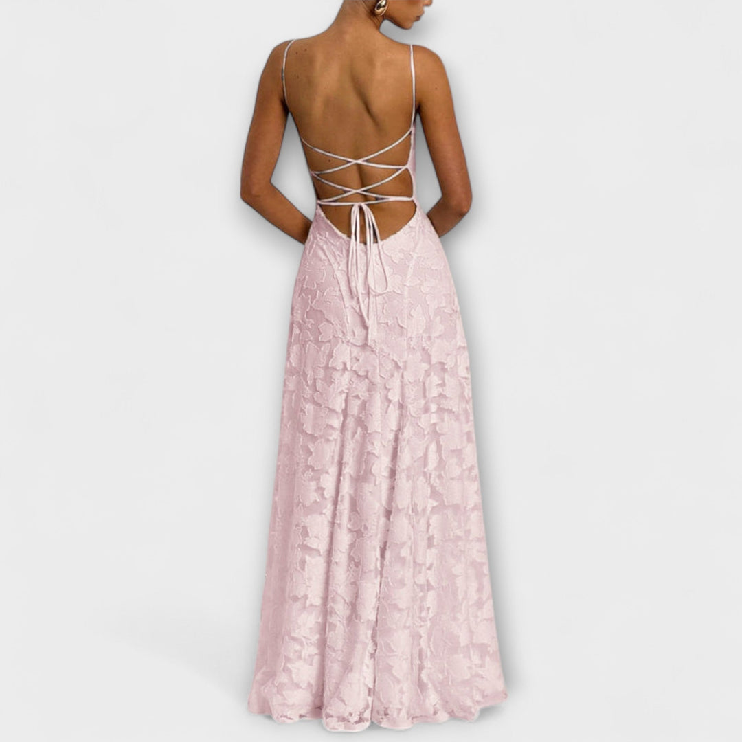 Valerie | Jacquard Maxi Dress