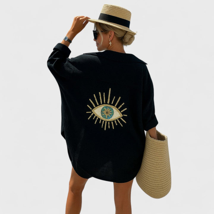 Penelope | Casual Blouse in Ibiza Style