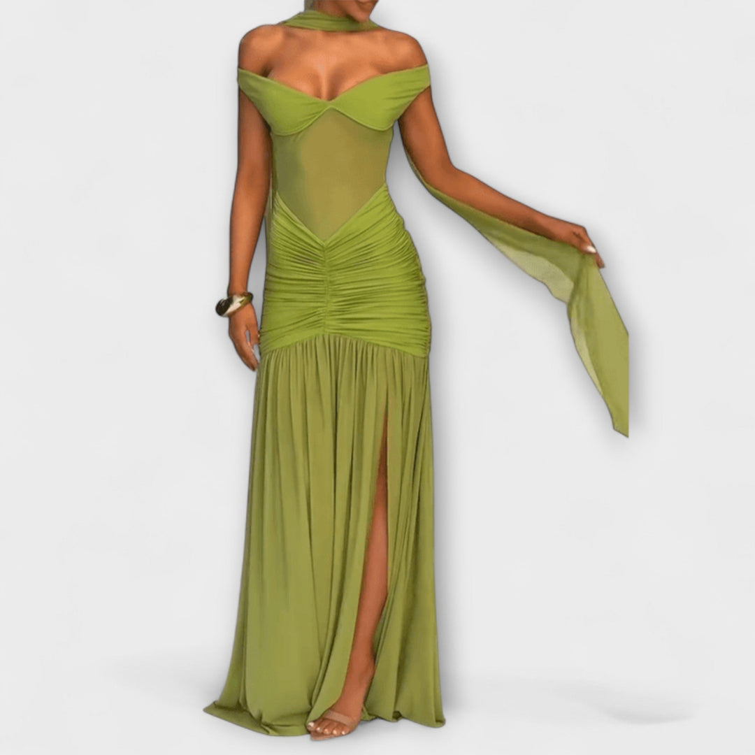 Heidi | V-Neck Maxi Dress
