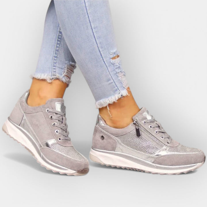 Ada | Comfortable Zip Shoes