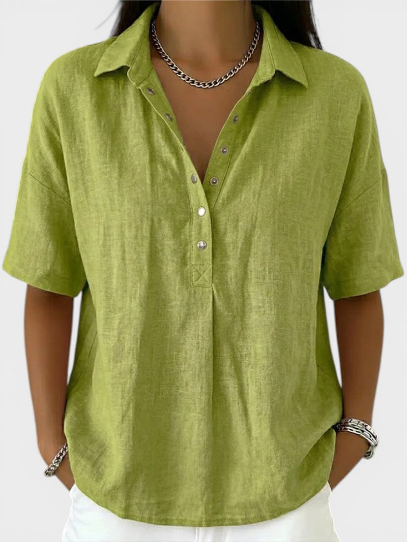 Sienna | Blouse with Elegant Collar