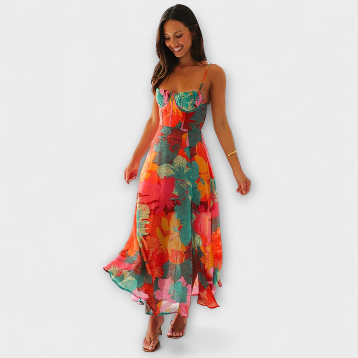 Holly | Elegant Floral Dress