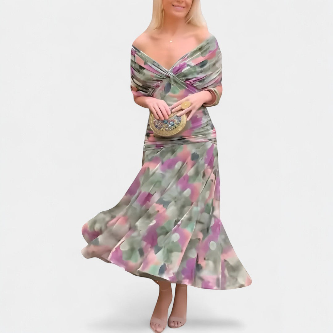 Miranda | Floral Long Dress