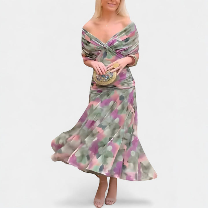Miranda | Floral Long Dress
