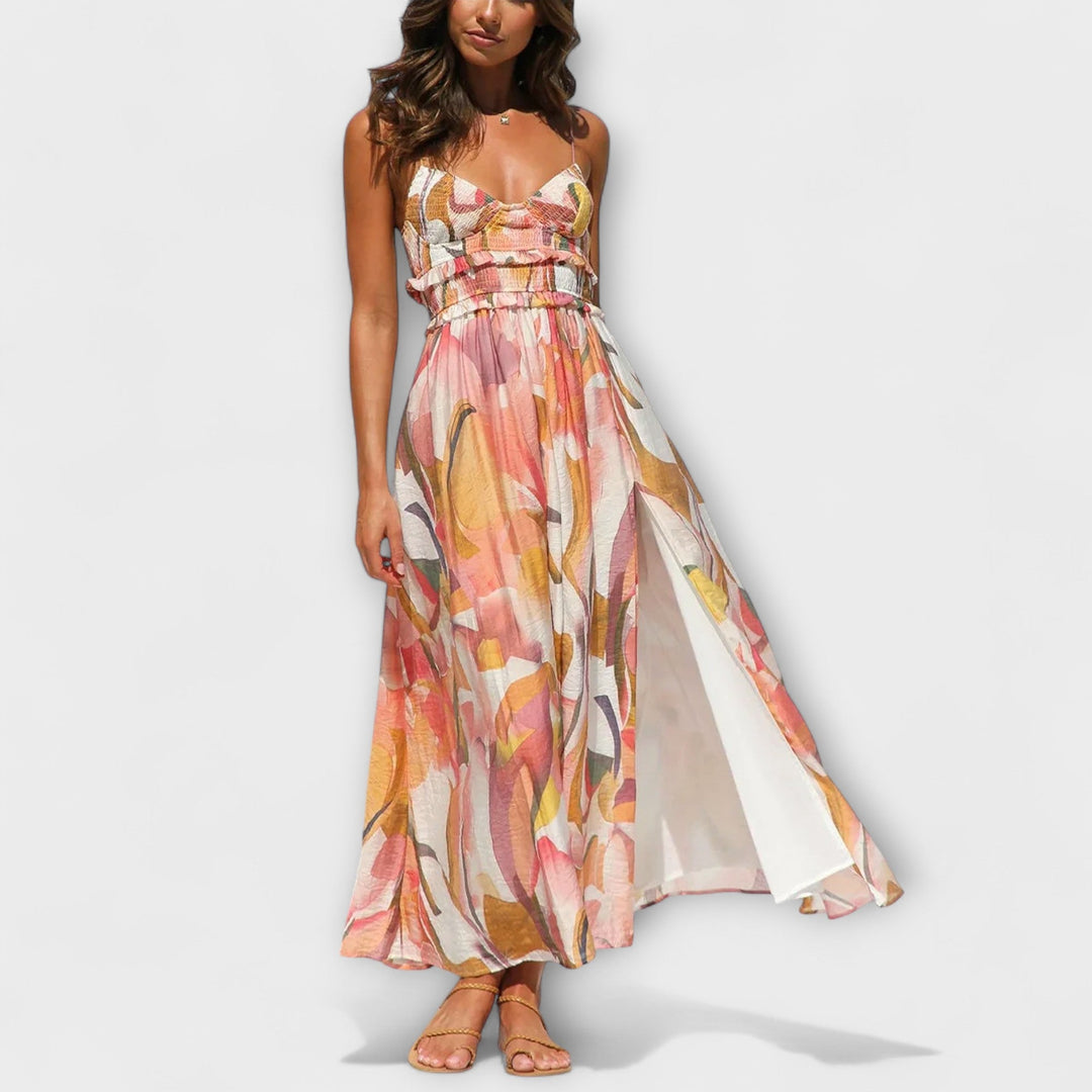 Amelia | Elegant Printed Garment