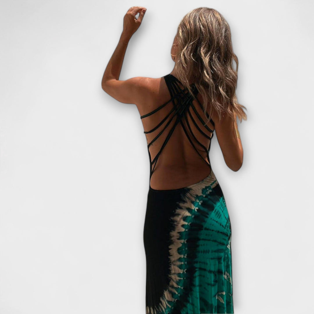 April | Tie-Dye Maxi Dress