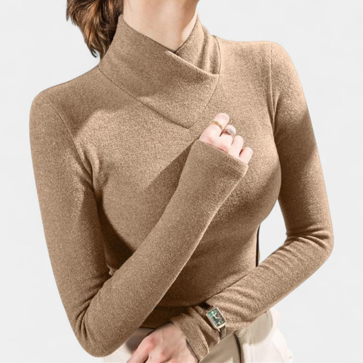 Veronika – Elegant, fitted jumper
