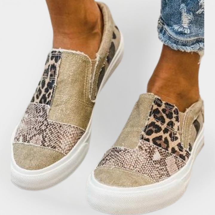 Bethany | Comfortable Animal Print Shoes