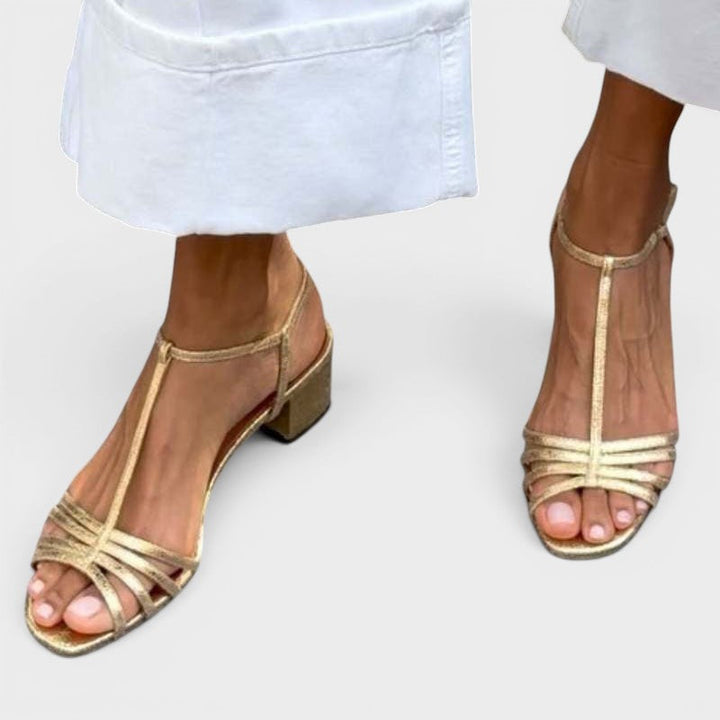 Serena | Square Heel Sandals