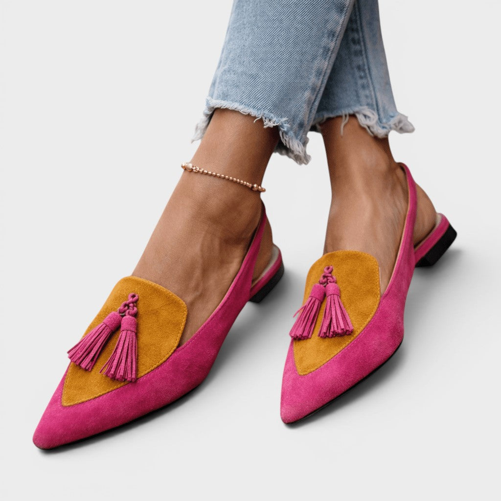 Melissa | Fringe Detail Heeled Sandals