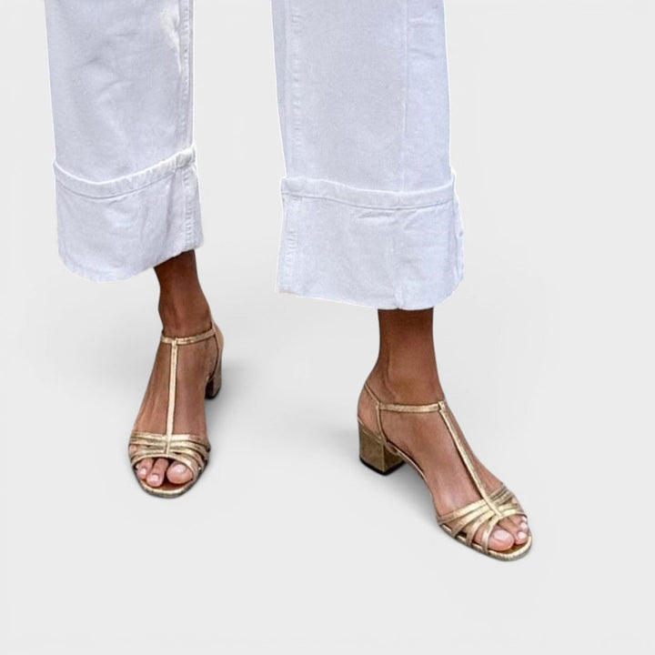 Serena | Square Heel Sandals