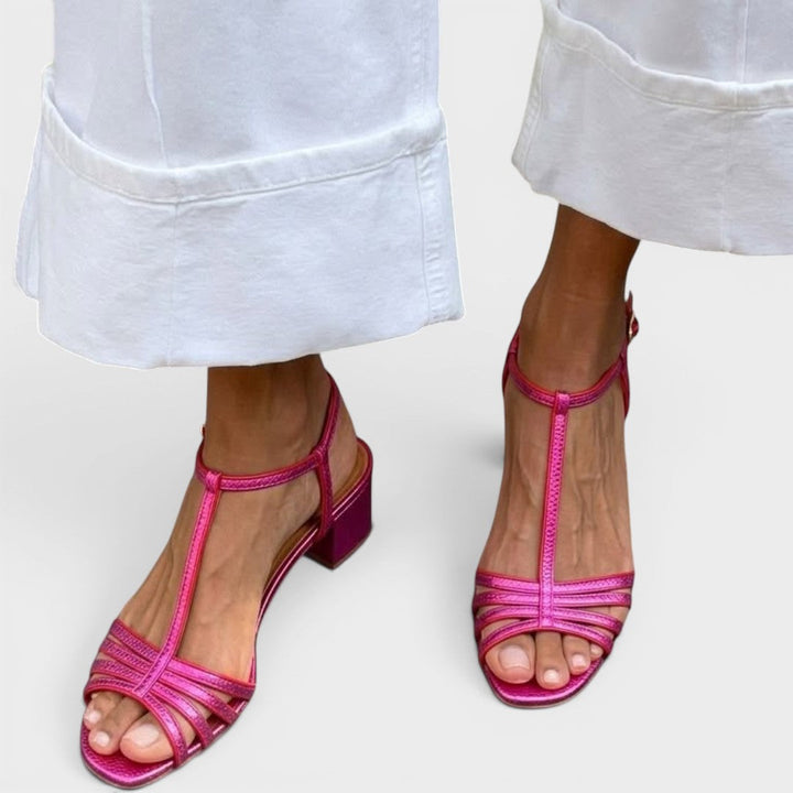 Serena | Square Heel Sandals