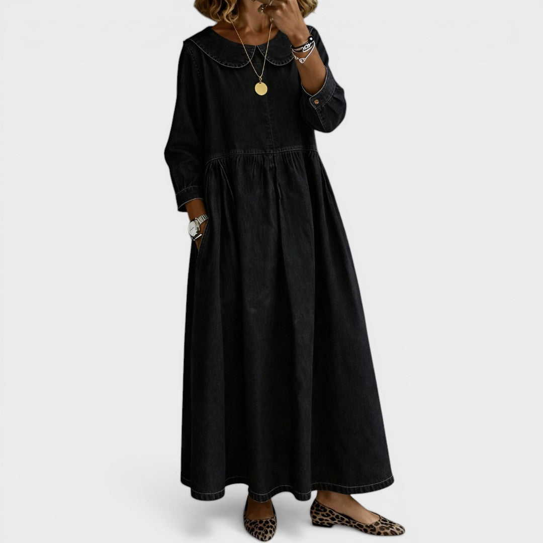 Juanita | Elegant Denim Dress