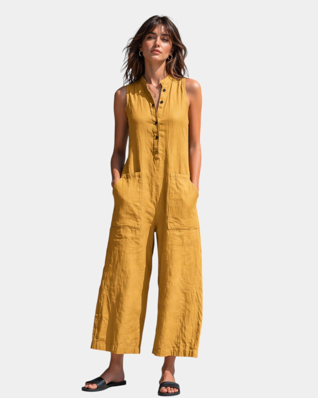 Nove | Elegant Sleeveless Jumpsuit