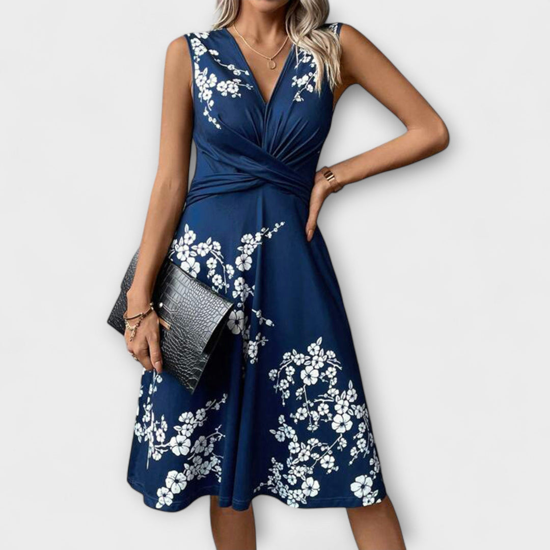 Ava | Cross Neck Summer Dress