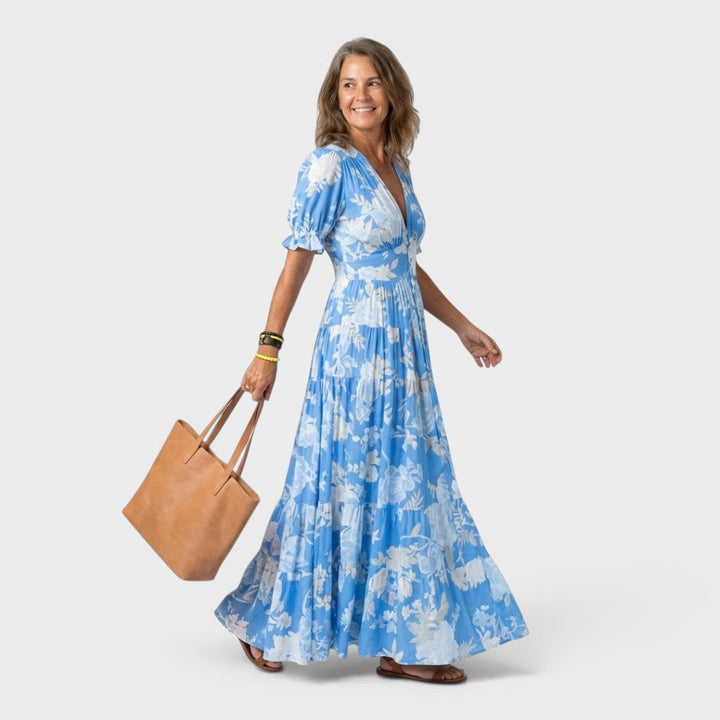Melanie | Floral Midi Dress